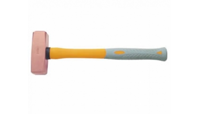 志遠防爆專業銷售0.5-5KG紫銅塑柄德式八角錘駿防牌紫銅工具